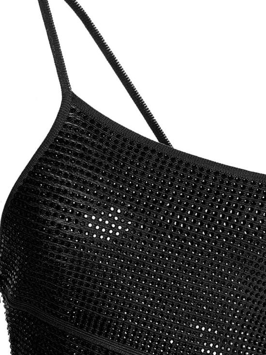  안드레아 아다모 숏 원피스 ADFW22DR05772473004 Black - ANDREA ADAMO