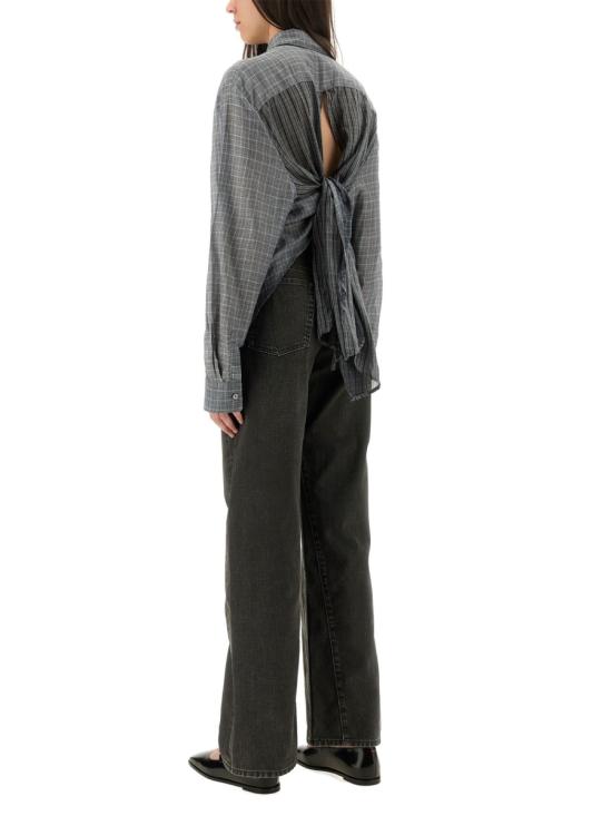 25SS 아워레가시 블라우스/셔츠 W2252AP PICNICCHECKCOTTONSILK GREY - OUR LEGACY