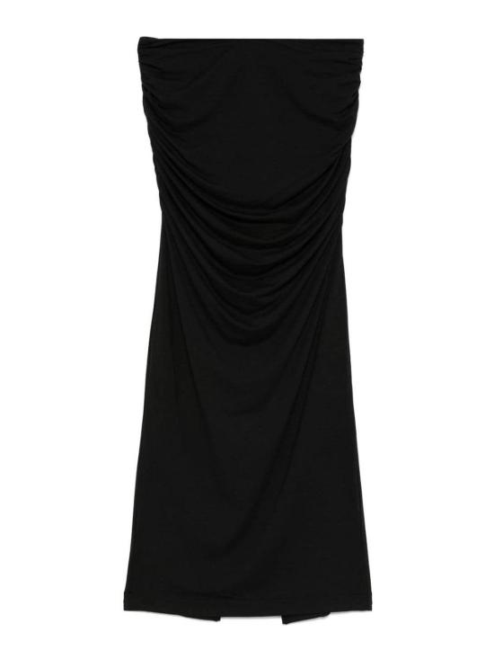  엔타이어 스튜디오 미디 스커트 ES2537SOSOOT Black