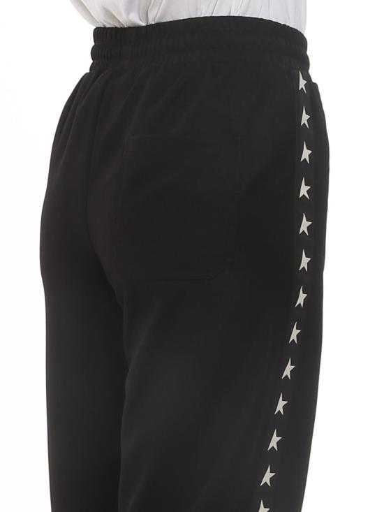 25FW 골든구스 드니스 스타 컬렉션 집업 스트레이트 팬츠 GWP00877P00052180203 Black - GOLDEN GOOSE