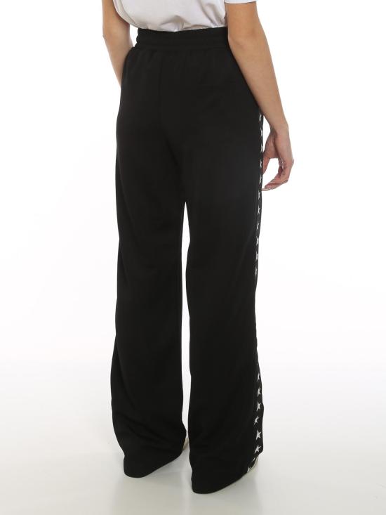 25FW 골든구스 드니스 스타 컬렉션 집업 스트레이트 팬츠 GWP00877P00052180203 Black - GOLDEN GOOSE