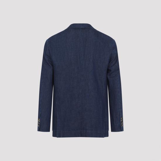 25FW 브루넬로 쿠치넬리 데님 자켓 ME6457BUD C1468 DENIM SCURO - BRUNELLO CUCINELLI