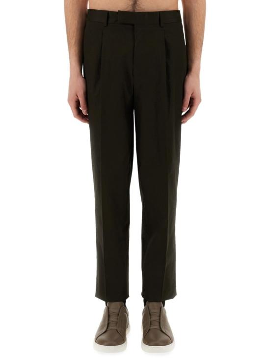  에르메네질도제냐 스트레이트 팬츠 915F21A9 77PM12202 Brown