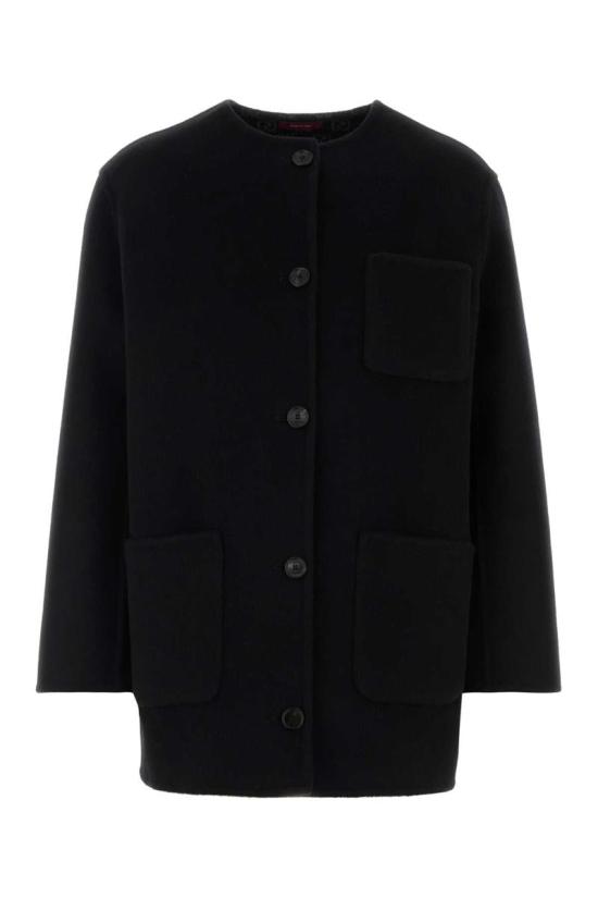 25FW 구찌 리버서블 울 실크 자켓 840657Z7ASL 1189 Black