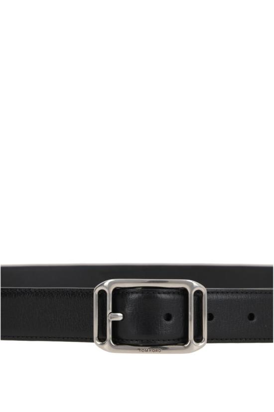 25FW 톰포드 가죽 벨트 TB308LCL311Y1N001 Black - TOMFORD