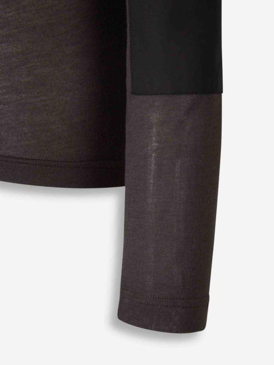 25FW 르메르 긴팔 티셔츠 TO1469 LJ1039 BK996COAL ANTRACITE GREY - LEMAIRE