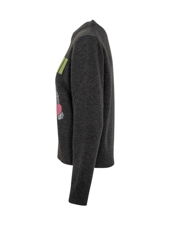 25FW 가니 스웨터 K2597 252 Black - GANNI