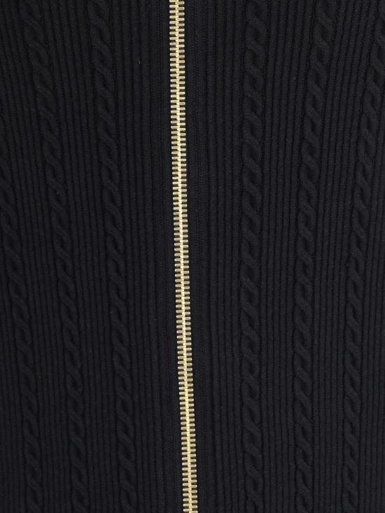 25FW 발망 롱 스커트 FF1LD066KI50 0PA GOLD - BALMAIN