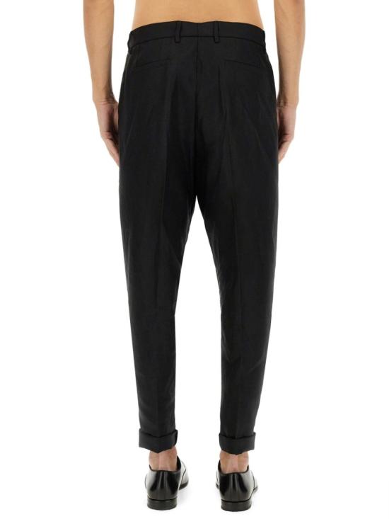 25SS 돌체앤가바나 스트레이트 팬츠 GP114T FU4MCN0000 Black - DOLCE & GABBANA