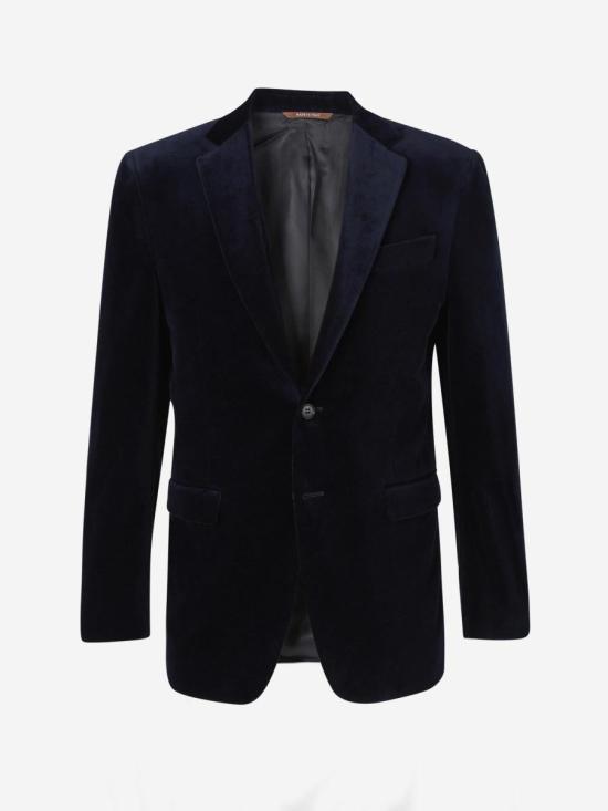 25FW 카날리 수트 자켓 L19220 304TERCIOPELO NAVY BLUE