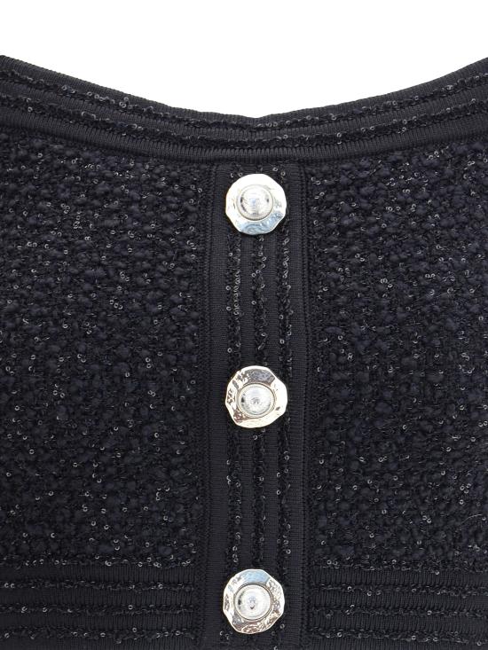 25FW 발망 반팔 티셔츠 FF1AB052KI74 0PA BLACK - BALMAIN