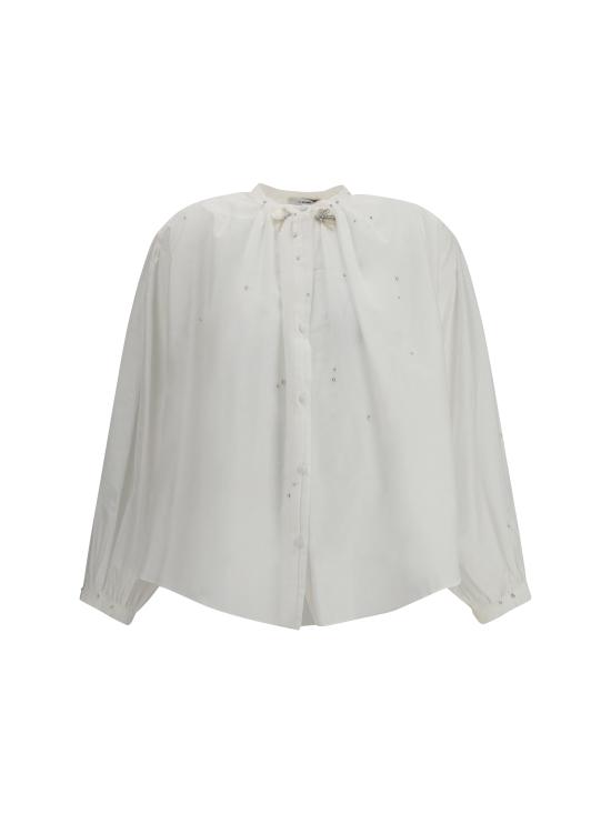 25FW 포르테포르테 블라우스 14093MYSHIRT F48A0003 WHITE