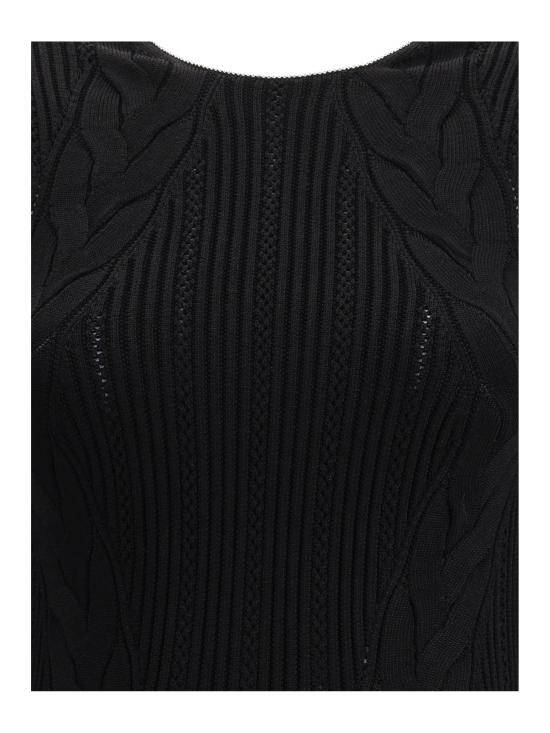 25FW 발망 원피스 FF1RJ032KI64 EAB BLACK - BALMAIN