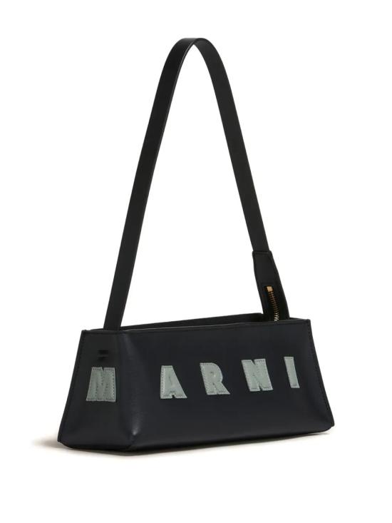 25FW 마르니 숄더백 SBMP0248U0P6483ZO723 BLACK STEPPE - MARNI