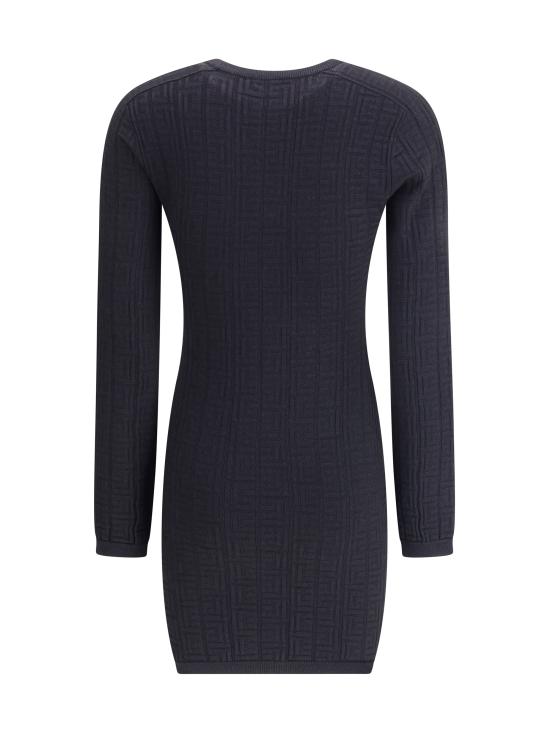 25FW 발망 원피스 FF1R8865KI63 0PA BLACK - BALMAIN