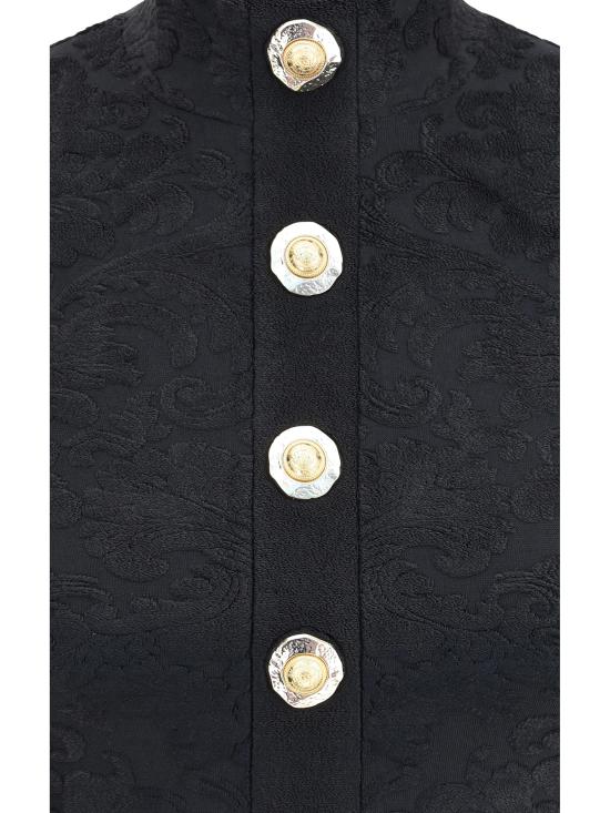 25FW 발망 반팔 티셔츠 FF1AB495JK65 0PA BLACK - BALMAIN