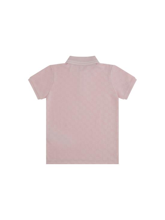 25FW [키즈] 구찌 폴로 셔츠 825157XJHBA 5399 PINK - GUCCI