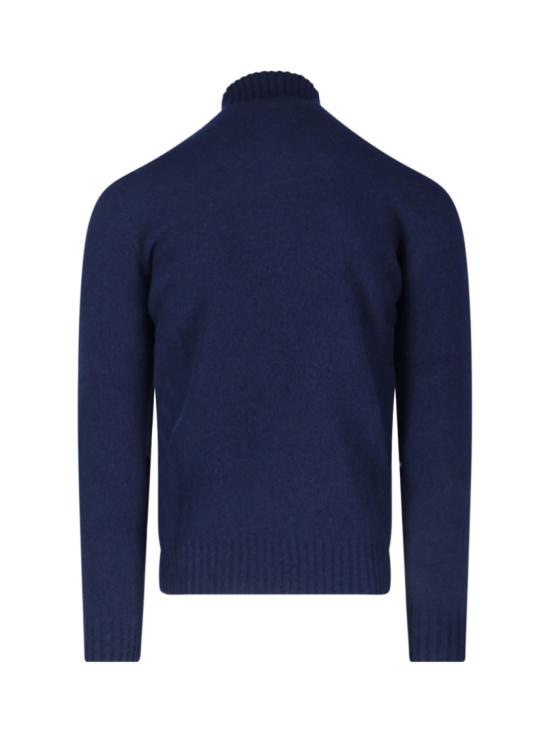 25FW 드루모어 터틀넥 D8W104GL790 Blue - DRUMOHR