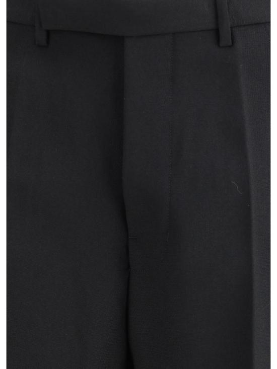 25FW 릭 오웬스 스트레이트 팬츠 RR02E1352WGP 09 BLACK - RICK OWENS