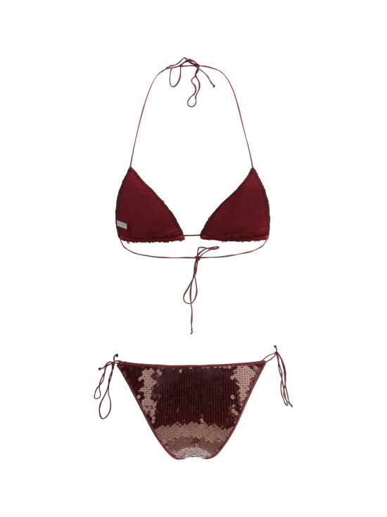 25FW 오세리 비키니 수영복 ATF257 BURGUNDY BORDEAUX - OSÉREE