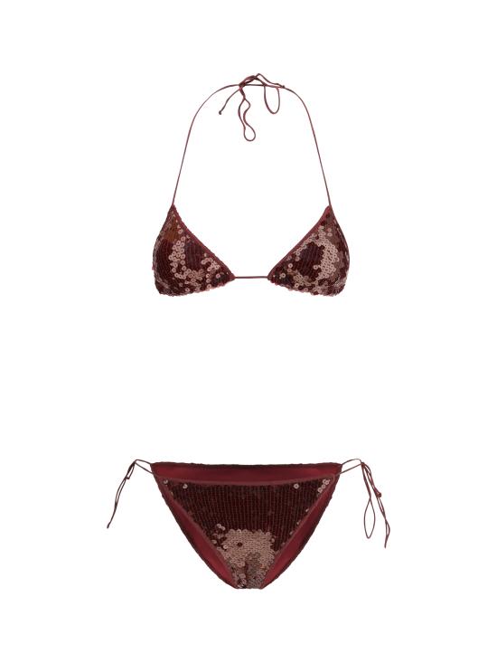 25FW 오세리 비키니 수영복 ATF257 BURGUNDY BORDEAUX