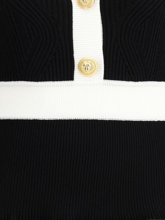 25FW 발망 원피스 FF1R9858KI64 EAB BLACK - BALMAIN