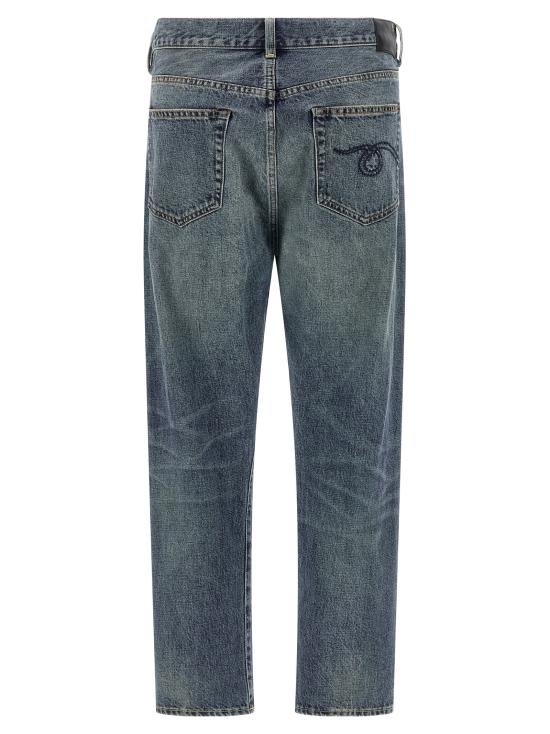 25FW 알13 KELLY 캘리 크로스오버 데님 팬츠 R13W2048D344CLEOBLUE Blue - R13