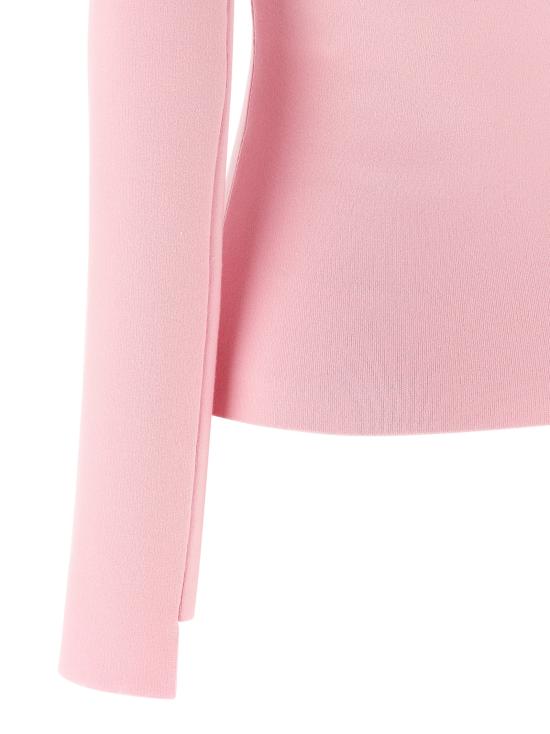 25FW 쿠레쥬 터틀넥 425MPU260FI00015011 Pink - COURREGES