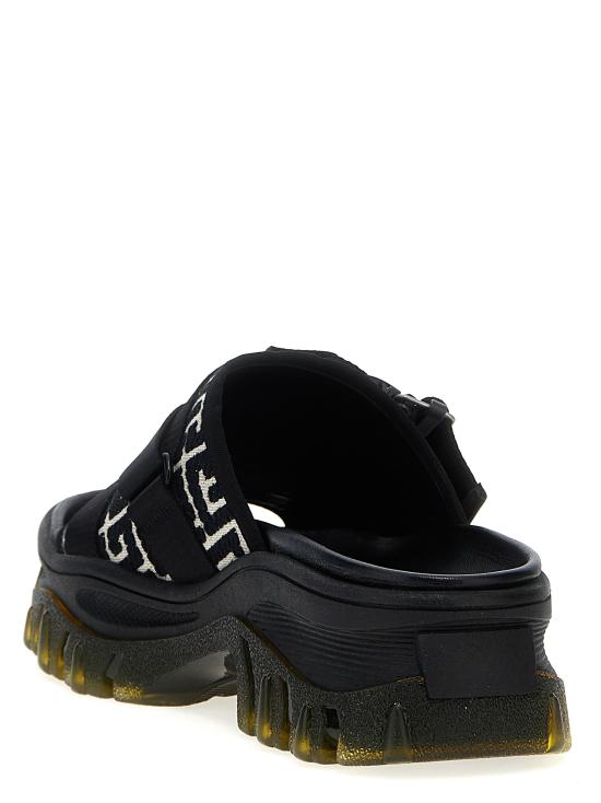  발망 뮬/슬리퍼 XM1UR295TJQMGFE Black - BALMAIN