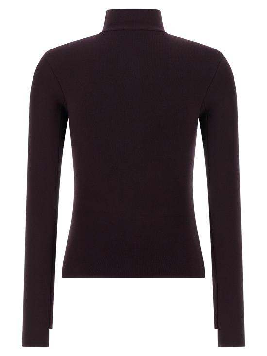 25FW 쿠레쥬 터틀넥 425MPU260FI00014010 Bordeaux - COURREGES