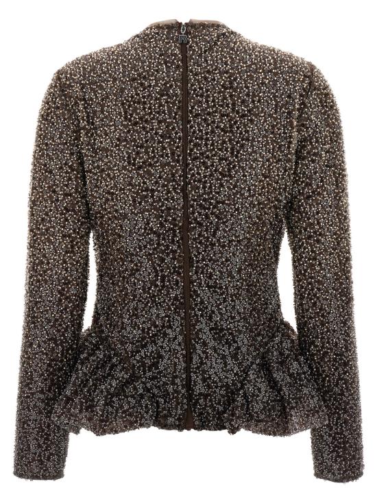 25FW 로테이트 바이 크리스텐슨 이브닝 티셔츠 11465030733073 Beige - ROTATE BY BIRGERCHRISTENSEN