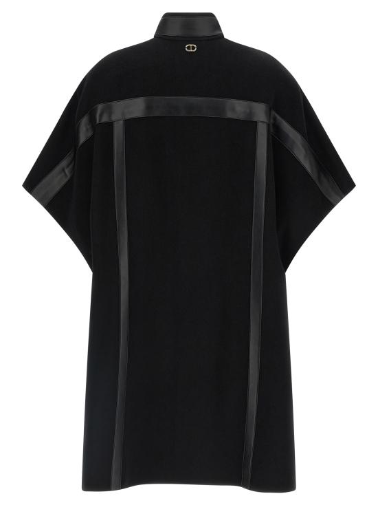 25FW 트윈셋 케이프 252TP207300006 Black - TWINSET