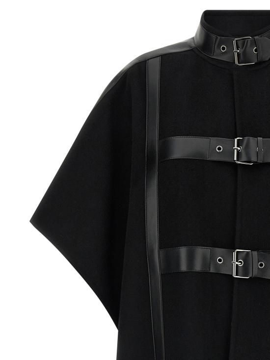 25FW 트윈셋 케이프 252TP207300006 Black - TWINSET