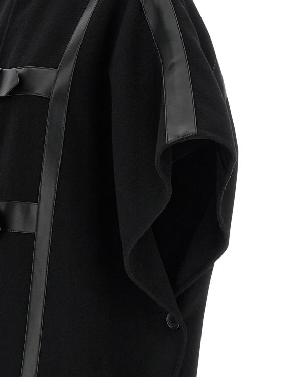 25FW 트윈셋 케이프 252TP207300006 Black - TWINSET