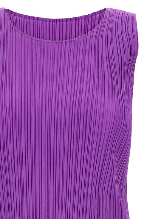 25FW 플리츠플리즈 탑 PP58JK12180 Purple - PLEATS PLEASE