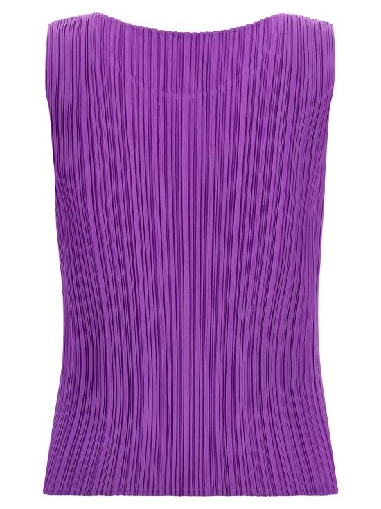 25FW 플리츠플리즈 탑 PP58JK12180 Purple - PLEATS PLEASE