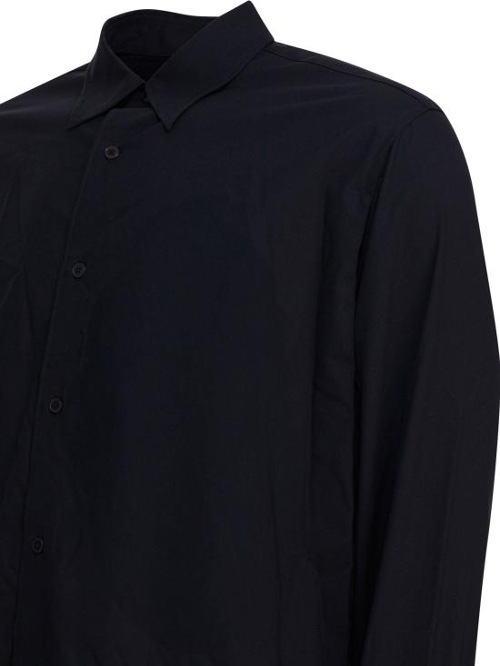 25SS 오라리 긴팔 셔츠 A25SS01WT TOP DARK NAVY DOM - AURALEE