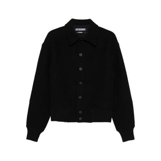 25FW 자크뮈스 봄버 자켓 OUM00107 BW00429 990 BLACK