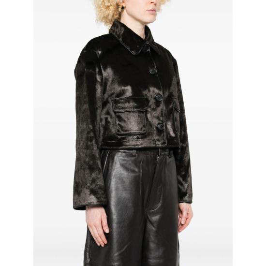 25FW 말리나 가죽 자켓 12248630 SERESSA CHOCO BROWN - MALINA