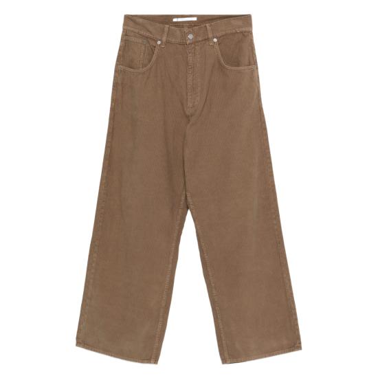 25FW 선플라워 데님 팬츠 5139 SUPER WIDE TAUPE BROWN