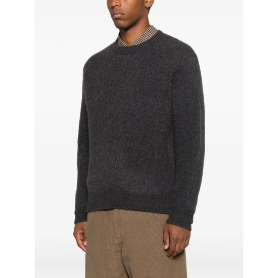 25FW 선플라워 Yak 야크 크루넥 스웨터 3033 YAK DRNVY BLUE - SUNFLOWER