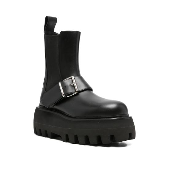 25FW 알렉산더 맥퀸 부츠 847956 WHAEX 1000 BLACK - ALEXANDER MCQUEEN