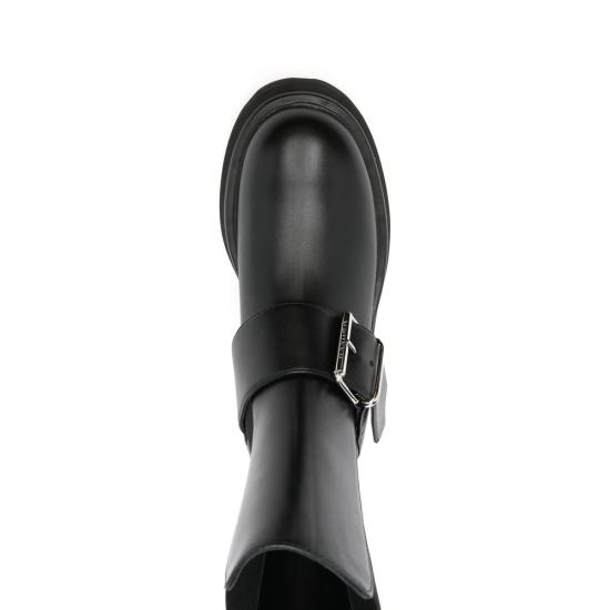 25FW 알렉산더 맥퀸 부츠 847956 WHAEX 1000 BLACK - ALEXANDER MCQUEEN