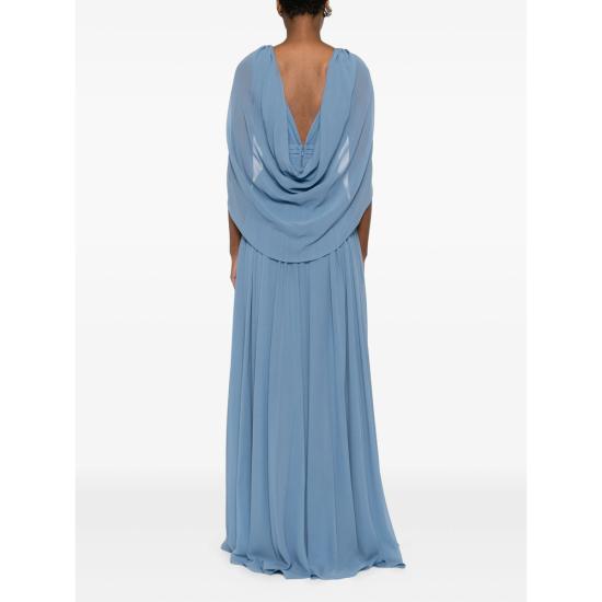 25FW 엘리 사브 원피스 D0838 ORBLU BLUE - ELIE SAAB