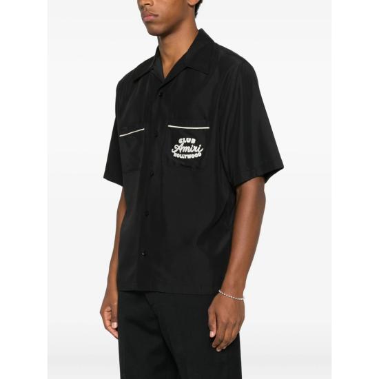25FW 아미리 반팔 셔츠 AMSTCA1194 BLACK - AMIRI