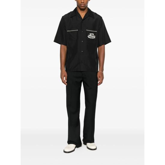 25FW 아미리 반팔 셔츠 AMSTCA1194 BLACK - AMIRI