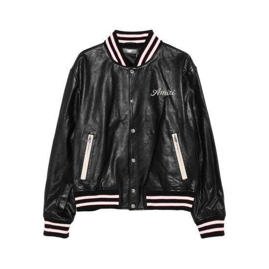25FW 아미리 가죽 자켓 AMLTVY1003 BLACK