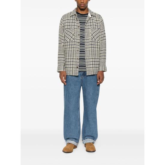 25FW 메종 라비쉬 긴팔 셔츠 YMMONGEASTERIX HOUND NEUTRALS GREEN - MAISON LABICHE