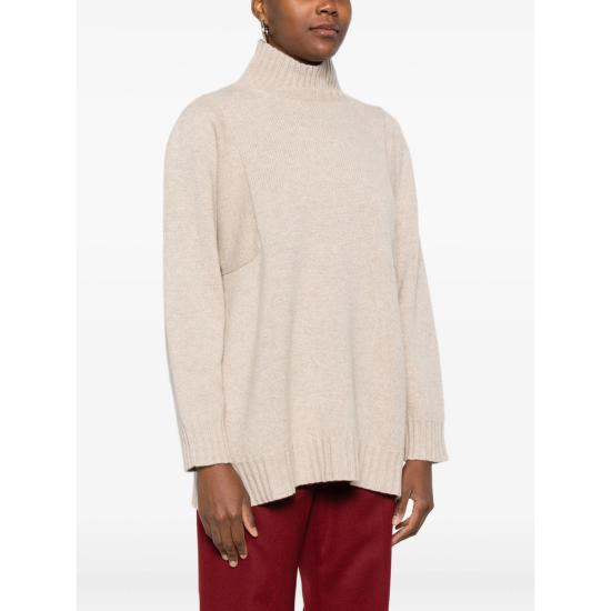 25FW 막스마라 아체티 캐시미어 터틀넥 ACETI 116 001 NEUTRALS - MAX MARA
