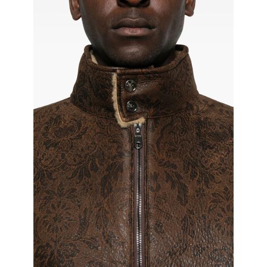 25FW 에트로 가죽 자켓 AP339 MROG0010 X0825 BROWN - ETRO